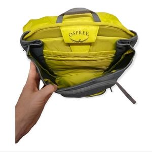 Korbel Winery Logo Napa Valley OSPREY Backpack green Gray